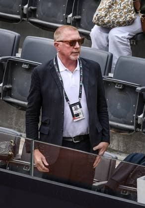 **NO WEBSITE AND NEWSPAPERS ONLY FOR ITALY** Rome, IBI Final International tennis Foro Italico guests and VIPs. Pictured: Boris Becker.  Copyright: xRomax xipa-agency.netx xRomax IPA_IPA38153848