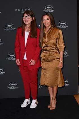 76th Cannes Film Festival 2023, Photocall Kering Women in motion, talk with Eva Longoria, Stacy L. Smith. Pictured Eva Longoria, Stacy L Smith  Copyright: xSimonexComix xipa-agency.netx xPoolxPhotoxEventsx01x IPA_IPA38155904