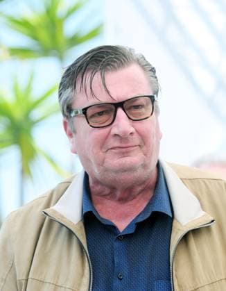 Finnish director Aki Kaurismaki attends a photo call for Fallen Leaves at the 76th Cannes Film Festival at Palais des Festivals in Cannes, France on Tuesday, May 23, 2023.  CAN20230523117 RUNExHELLESTAD