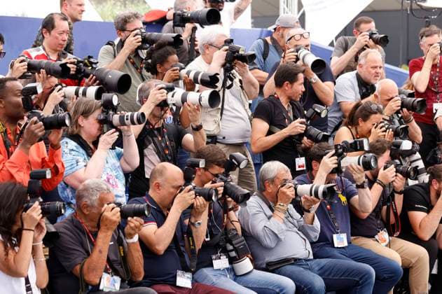 Photographers at the photocall for the feature film Kubi at the Festival de Cannes 2023 76 Cannes International Film Festival at the Palais des Festivals Cannes, 23 05 2023. Foto:xS.xGabschx xFuturexImage