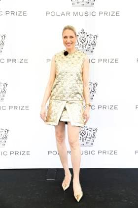 STOCKHOLM 20230523 Emilia de Poret arrives at the 2023 Polar Prize ceremony at the Grand Hotel in Stockholm on Tuesday Stockholm SWEDEN x10430x  Copyright: xChristinexOlsson TTx POLARPRISET 2023 TTABB0000000000188996
