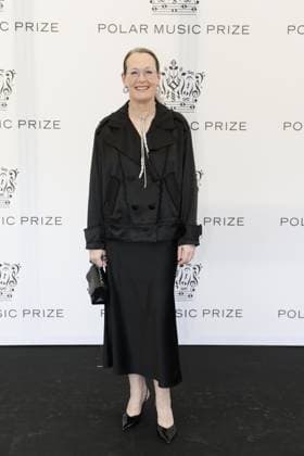 STOCKHOLM 20230523 Cia Jansson arrives at the 2023 Polar Prize ceremony at the Grand Hotel in Stockholm on Tuesday Stockholm SWEDEN x10430x  Copyright: xChristinexOlsson TTx POLARPRISET 2023 TTABB0000000000189002