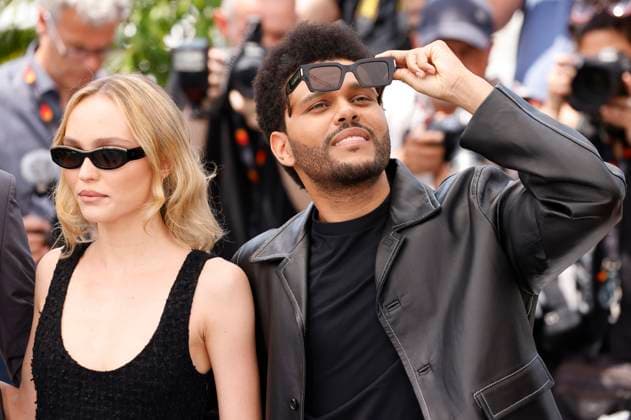 Lily Rose Melody Depp and Abel The Weeknd Tesfaye at the photocall for HBO drama series The Idol at the Festival de Cannes 2023 76 Cannes International Film Festival at the Palais des Festivals Cannes, 23 05 2023. Foto:xS.xGabschx xFuturexImage
