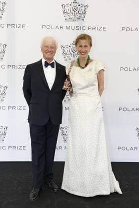 STOCKHOLM 20230523 Loa Falkman and Rosy Falkman arrive at the 2023 Polar Prize ceremony at the Grand Hotel in Stockholm on Tuesday Stockholm SVERIGE x10430x  Copyright: xChristinexOlsson TTx POLARPRISET 2023 TTABB0000000000189019