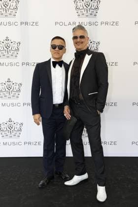 STOCKHOLM 20230523 Leck Tear and Magnus Skogsberg arrive at the 2023 Polar Prize ceremony at the Grand Hotel in Stockholm on Tuesday Stockholm SWEDEN x10430x  Copyright: xChristinexOlsson TTx POLARPRISET 2023 TTABB0000000000189021