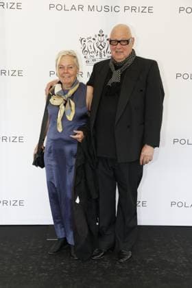 STOCKHOLM 20230523 Gert Wingardh and wife Annika Egenwall arrive at the 2023 Polar Prize ceremony at the Grand Hotel in Stockholm on Tuesday Stockholm SWEDEN x10430x  Copyright: xChristinexOlsson TTx POLARPRISET 2023 TTABB0000000000189026