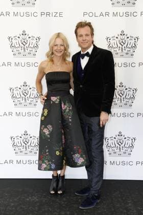 STOCKHOLM 20230523 Malin Baryard Johnsson and Henrik Johnsson arrive at the 2023 Polar Prize ceremony at the Grand Hotel in Stockholm on Tuesday Stockholm SWEDEN x10430x  Copyright: xChristinexOlsson TTx POLARPRISET 2023 TTABB0000000000189038