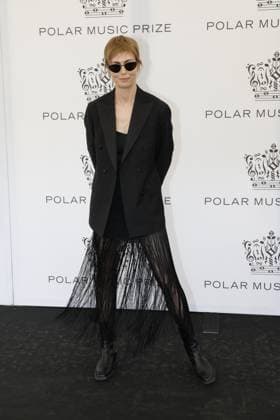 STOCKHOLM 20230523 Anna Ternheim arrives at the 2023 Polar Prize ceremony at the Grand Hotel in Stockholm on Tuesday Stockholm SWEDEN x10430x  Copyright: xChristinexOlsson TTx POLARPRISET 2023 TTABB0000000000189049