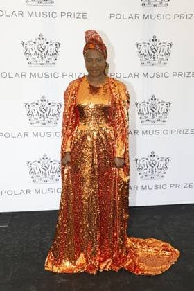 STOCKHOLM 20230523 Laureate Angélique Kidjo arrives at the 2023 Polar Prize ceremony at the Grand Hotel in Stockholm on Tuesday Stockholm SWEDEN x10430x  Copyright: xChristinexOlsson TTx POLARPRISET 2023 TTABB0000000000189054