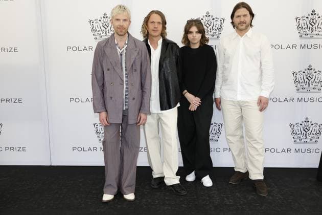 STOCKHOLM 20230523 Deportees arrive at the 2023 Polar Prize ceremony at the Grand Hotel in Stockholm on Tuesday Stockholm SWEDEN x10430x  Copyright: xChristinexOlsson TTx POLARPRISET 2023 TTABB0000000000189064