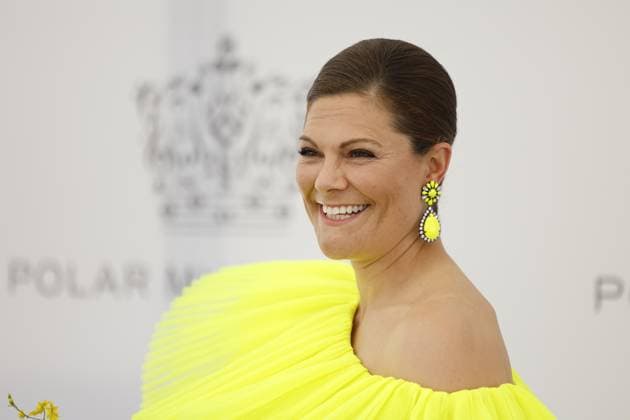 STOCKHOLM 20230523 Crown Princess Victoria arrives at the 2023 Polar Prize ceremony at the Grand Hotel in Stockholm on Tuesday Stockholm SWEDEN x10430x  Copyright: xChristinexOlsson TTx POLARPRISET 2023 TTABB0000000000189085