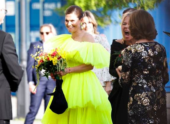 STOCKHOLM 20230523 Crown Princess Victoria, Marie Ledin and Queen Silvia arrive at the 2023 Polar Prize ceremony at the Grand Hotel in Stockholm on Tuesday Stockholm SWEDEN x10430x  Copyright: xChristinexOlsson TTx POLARPRISET 2023 TTABB0000000000189091