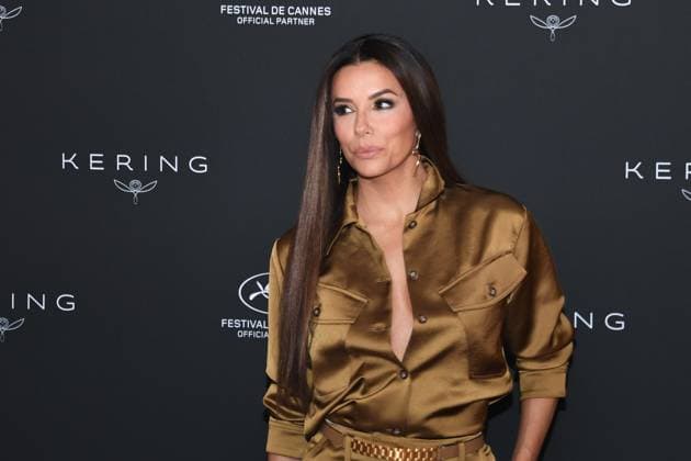 Kering Women in Motion Talk with EVA LONGORIA at the Majestic Hotel, Cannes FRANCE CELEBRITES : Eva Longoria - 76 eme festival international de Cannes - Photocall - Cannes - 23 05 2023 LionelUrman Panoramic 