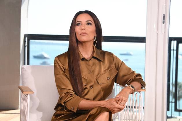 Kering Women in Motion Talk with EVA LONGORIA at the Majestic Hotel, Cannes FRANCE CELEBRITES : Eva Longoria - 76 eme festival international de Cannes - Photocall - Cannes - 23 05 2023 LionelUrman Panoramic 