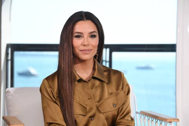 Kering Women in Motion Talk with EVA LONGORIA at the Majestic Hotel, Cannes FRANCE CELEBRITES : Eva Longoria - 76 eme festival international de Cannes - Photocall - Cannes - 23 05 2023 LionelUrman Panoramic 