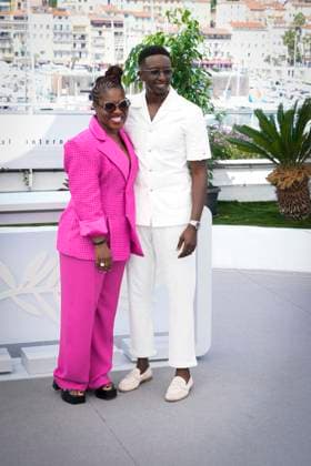 Adami Photocall - The 76th Annual Cannes Film Festival Claudia Tagbo and Ahmed Sylla attend the Adami photocall at the 76th annual Cannes film festival at Palais des Festivals on May 23, 2023 in Cannes, France. Cannes France  Copyright: xDanielexCifalÃ x originalFilename: cifala-notitle230523_npkaF.jpg