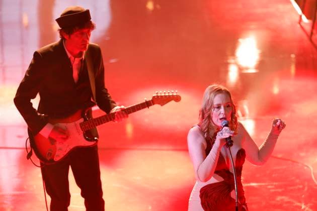 STOCKHOLM 20230523 Lisa Ekdahl performs during the presentation of the 2023 Polar Prize at the Grand Hotel in Stockholm on Tuesday Stockholm SWEDEN x10430x  Copyright: xChristinexOlsson TTx POLARPRISET 2023 TTABB0000000000189147