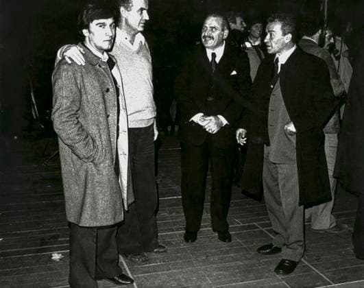 RECORD DATE NOT STATED Claudio abbado, luigi nono and paolo grassi, teatro lirico, 1972 Claudio abbado, luigi nono and paolo grassi, teatro lirico, 1972 Copyright: marka eps 972_ML_05_W586505