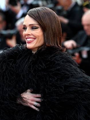 76th Cannes Film Festival 2023, evening 8 - Red Carpet film Asteroid City . In the photo Coco Rocha  Copyright: xSimonexComix xipa-agency.netx xPoolxPhotoxEventsx01x IPA_IPA38161418