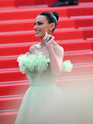 76th Cannes Film Festival 2023, evening 8 - Red Carpet film Asteroid City . In the photo Paola Turani  Copyright: xSimonexComix xipa-agency.netx xPoolxPhotoxEventsx01x IPA_IPA38162207