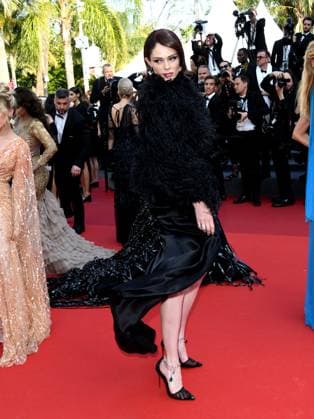 76th Cannes Film Festival 2023, evening 8 - Red Carpet film Asteroid City . In the photo Coco Rocha  Copyright: xSimonexComix xipa-agency.netx xPoolxPhotoxEventsx01x IPA_IPA38162769