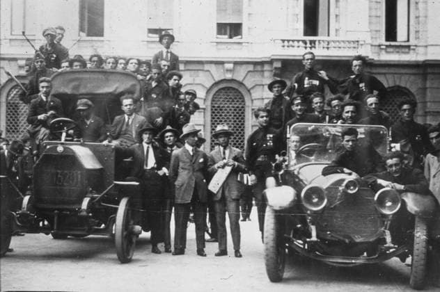 RECORD DATE NOT STATED March on Rome, october 1922 March on Rome, october 1922 Copyright: 972_ML_05_W671892