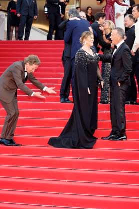 Bryan Cranston, Rita Wilson and Tom Hanks at the premiere of the feature film Asteroid City at the Festival de Cannes 2023 76 Cannes International Film Festival at the Palais des Festivals Cannes, 23 05 2023. Foto:xD.xBedrosianx xFuturexImage