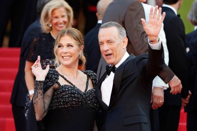 Rita Wilson with husband Tom Hanks at the premiere of the feature film Asteroid City at the Festival de Cannes 2023 76 Cannes International Film Festival at the Palais des Festivals Cannes, 23 05 2023. Foto:xD.xBedrosianx xFuturexImage