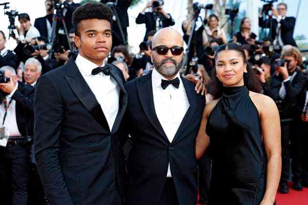 Jeffrey Wright with son Elijah Wright and daughter Juno Wright at the premiere of the feature film Asteroid City at the Festival de Cannes 2023 76 Cannes International Film Festival at the Palais des Festivals Cannes, 23 05 2023. Foto:xD.xBedrosianx xFuturexImage