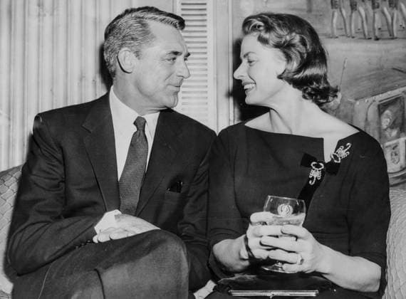 RECORD DATE NOT STATED Cary grant, ingrid bergman, dorchester hotel, london 1957 Cary grant, ingrid bergman, dorchester hotel, london 1957 Copyright: 972_ML_16_W689922