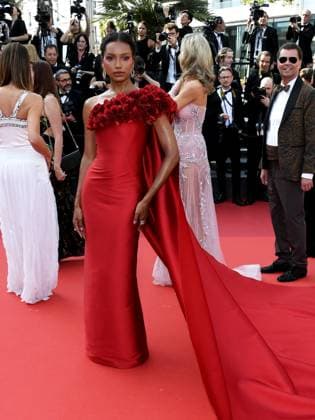 76th Cannes Film Festival 2023, evening 8 - Red Carpet film Asteroid City . In the photo Jasmine Tookes  Copyright: xAlbertoxterenghix xipa-agency.nex xPoolxPhotoxEventsx01x IPA_IPA38165323