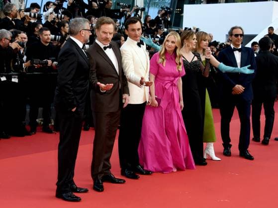 76th Cannes Film Festival 2023, evening 8 - Red Carpet film Asteroid City . In the photo the Cast  Copyright: xSimonexComix xipa-agency.netx xPoolxPhotoxEventsx01x IPA_IPA38165515
