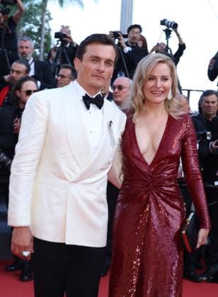 May 23, 2023, CANNES, FRANCE: Rupert Friend, Aimee Mullins attend the Asteroid City red carpet during the 76th annual Cannes film festival at Palais des Festivals on May 23, 2023 in Cannes, France. CANNES FRANCE - ZUMAs181 20230523_zea_s181_033 Copyright: xDGPx