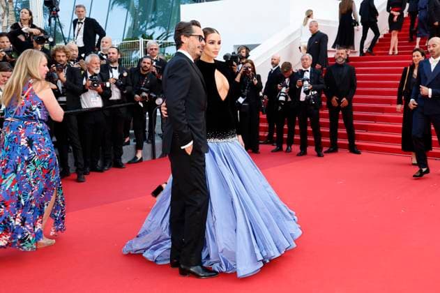 Kilian Hennessy and Olivia Culpo at the premiere of the feature film Asteroid City at the Festival de Cannes 2023 76 Cannes International Film Festival at the Palais des Festivals Cannes, 23 05 2023. Foto:xD.xBedrosianx xFuturexImage