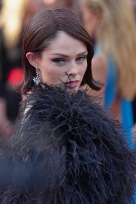 Coco Rocha CELEBRITES : 76 eme festival de Cannes - Red Carpet du film Â« Asteroid City Â» - Cannes - 23 05 2023 NorbertScanella Panoramic 