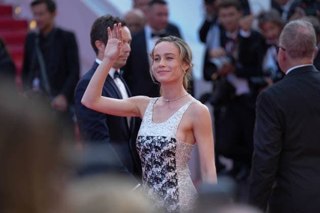 Brie Larson CELEBRITES : 76 eme festival de Cannes - Red Carpet du film Â« Asteroid City Â» - Cannes - 23 05 2023 NorbertScanella Panoramic 