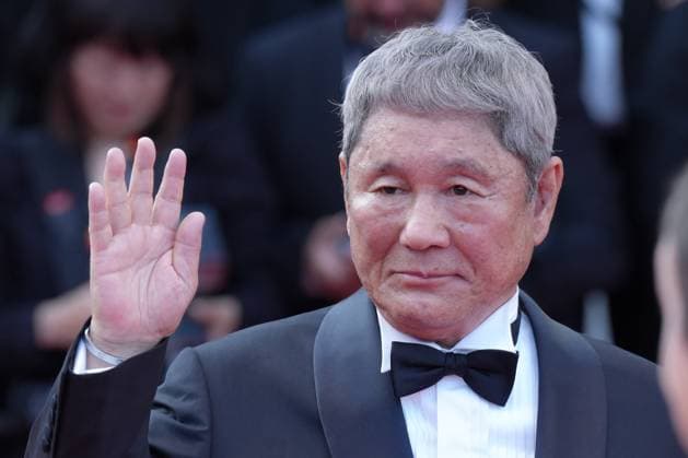 Takeshi Kitano CELEBRITES : 76 eme festival de Cannes - Red Carpet du film Â« Asteroid City Â» - Cannes - 23 05 2023 NorbertScanella Panoramic 