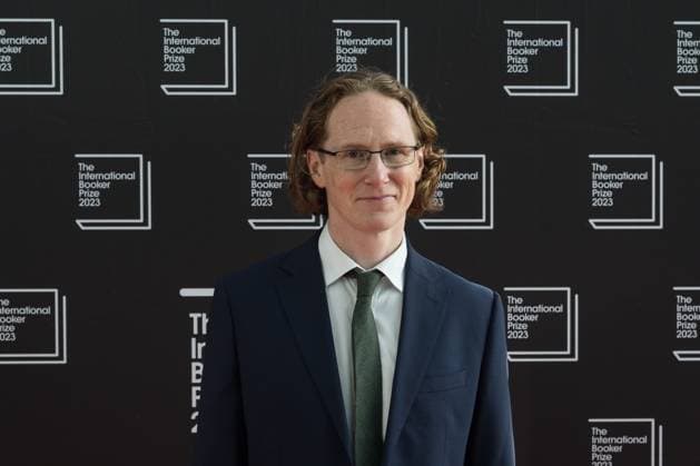 International Booker Prize Award Ceremony In London LONDON, UNITED KINGDOM - MAY 23, 2023: Judge Uilleam Blacker, one of Britain™s leading literary translators from Ukrainian, attends the official winners™ ceremony of the International Booker Prize 2023 at the Sky Garden in London, United Kingdom on May 23, 2023. The International Booker Prize is awarded annually for the finest single work of fiction from around the world which has been translated into English and published in the UK and Ireland. London Greater London United Kingdom  Copyright: xWIktorxSzymanowiczx originalFilename: szymanowicz-internat230523_npWFq.jpg