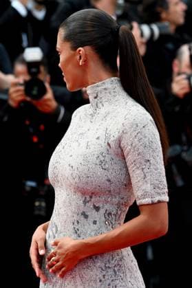 76th Cannes Film Festival 2023, evening 8 - Red Carpet film Asteroid City . In the photo Tina Kunakey  Copyright: xManuelexMangiarottix xipa-agencyx xPoolxPhotoxEventsx01x IPA_IPA38170280