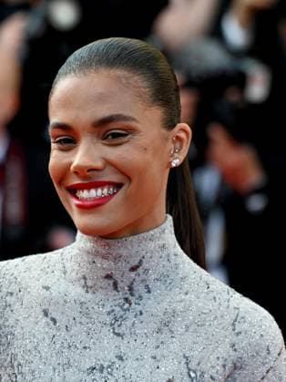 76th Cannes Film Festival 2023, evening 8 - Red Carpet film Asteroid City . In the photo Tina Kunakey  Copyright: xManuelexMangiarottix xipa-agencyx xPoolxPhotoxEventsx01x IPA_IPA38170307