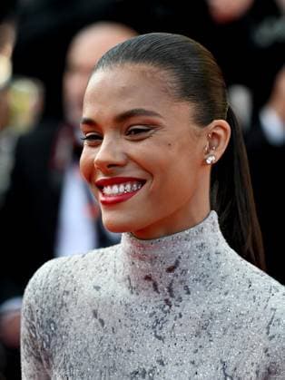 76th Cannes Film Festival 2023, evening 8 - Red Carpet film Asteroid City . In the photo Tina Kunakey  Copyright: xManuelexMangiarottix xipa-agencyx xPoolxPhotoxEventsx01x IPA_IPA38170311