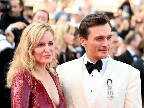 76th Cannes Film Festival 2023, evening 8 - Red Carpet film Asteroid City . In the photo Aimee Mullins, Rupert Friend  Copyright: xManuelexMangiarottix xipa-agencyx xPoolxPhotoxEventsx01x IPA_IPA38170405