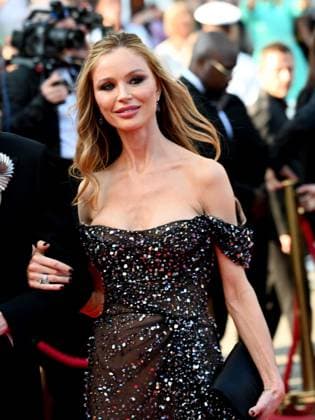 76th Cannes Film Festival 2023, evening 8 - Red Carpet film Asteroid City . In the photo Adrien Brody, Georgina Chapman  Copyright: xManuelexMangiarottix xipa-agencyx xPoolxPhotoxEventsx01x IPA_IPA38170457