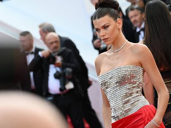 76th Cannes Film Festival 2023, evening 8 - Red Carpet film Asteroid City . In the photo Georgia Fowler  Copyright: xManuelexMangiarottix xipa-agencyx xPoolxPhotoxEventsx01x IPA_IPA38170594