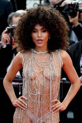 76th Cannes Film Festival 2023, evening 8 - Red Carpet film Asteroid City . In the photo Leila Depina  Copyright: xManuelexMangiarottix xipa-agencyx xPoolxPhotoxEventsx01x IPA_IPA38170600