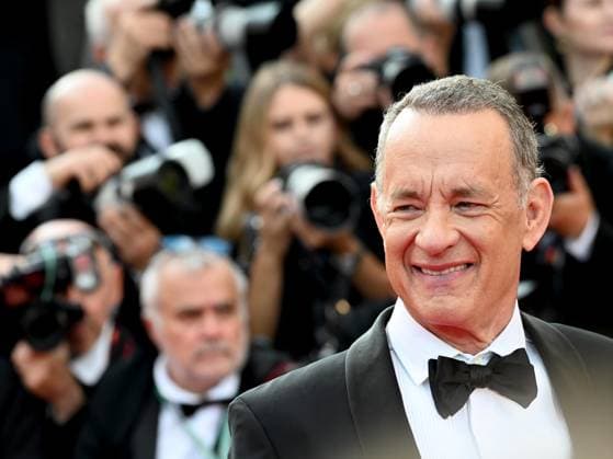 76th Cannes Film Festival 2023, evening 8 - Red Carpet film Asteroid City . In the photo Tom Hanks  Copyright: xManuelexMangiarottix xipa-agencyx xPoolxPhotoxEventsx01x IPA_IPA38170755