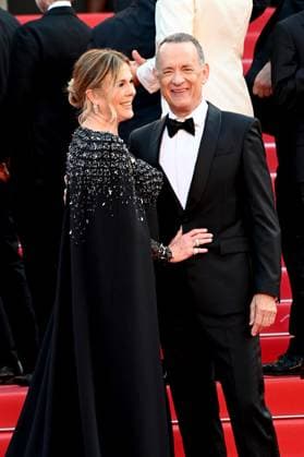 76th Cannes Film Festival 2023, evening 8 - Red Carpet film Asteroid City . In the photo Tom Hanks, Rita Wilson  Copyright: xManuelexMangiarottix xipa-agencyx xPoolxPhotoxEventsx01x IPA_IPA38170794
