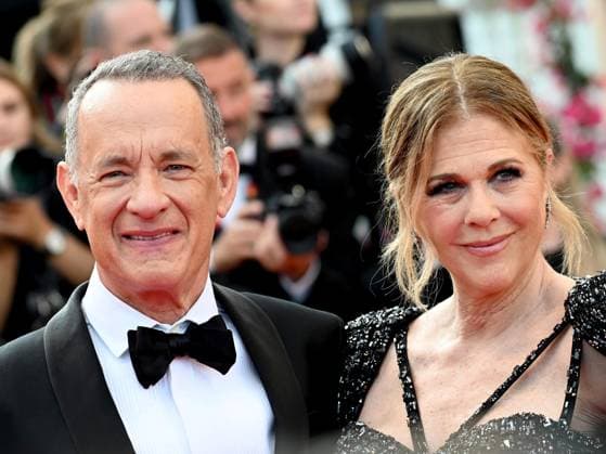 76th Cannes Film Festival 2023, evening 8 - Red Carpet film Asteroid City . In the photo Tom Hanks, Rita Wilson  Copyright: xManuelexMangiarottix xipa-agencyx xPoolxPhotoxEventsx01x IPA_IPA38170838