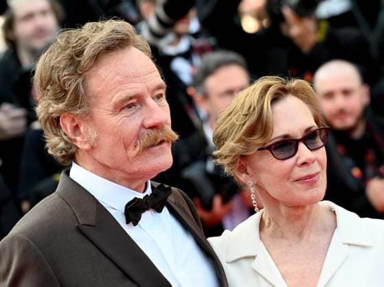 76th Cannes Film Festival 2023, evening 8 - Red Carpet film Asteroid City . In the photo Bryan Cranston, Robin Dearden  Copyright: xManuelexMangiarottix xipa-agencyx xPoolxPhotoxEventsx01x IPA_IPA38170856