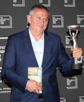 International Booker Prize 2023 London, UK. Bulgarian born writer Georgi Gospodinov wins the International Booker Prize 2023 for his book Time Shelter.. Sky Garden. 23rd May 2023. LMK11-SLIVE240523-001 